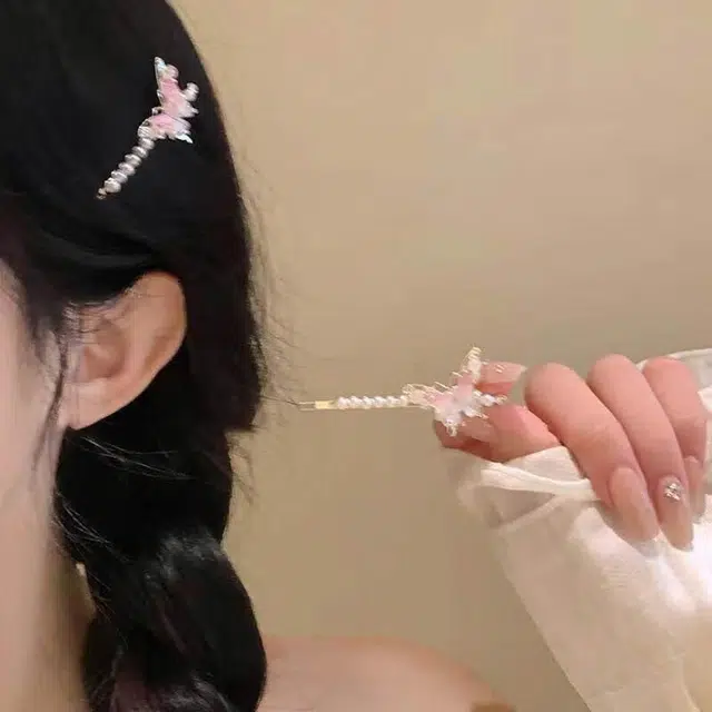 妖娆猫 浪漫法式复古甜美礼盒优雅时尚造型感气质日常通勤 合金 发夹 女款