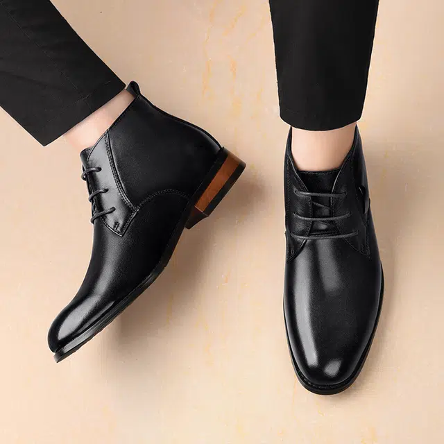 公牛雷霆 头层牛皮 舒适时尚商务通勤 正装皮鞋 男款