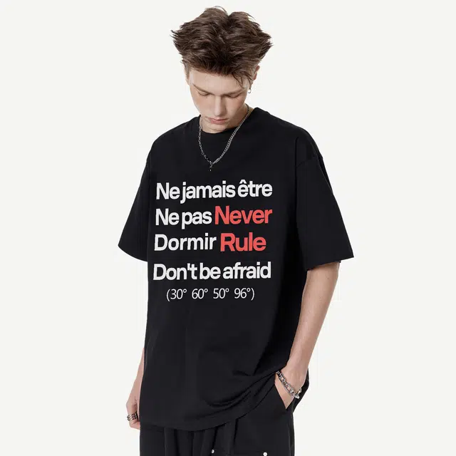 NEVER RULE cleanfitvintageT