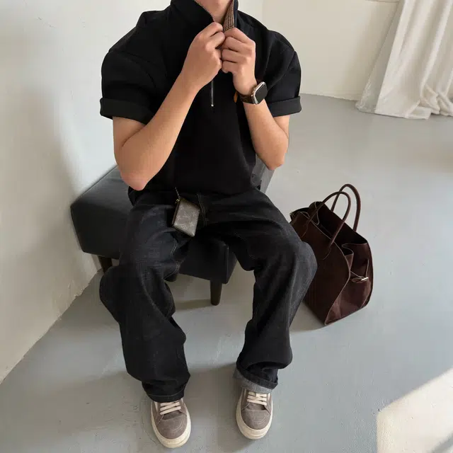 NEVER RULE cleanfitvintagePolo