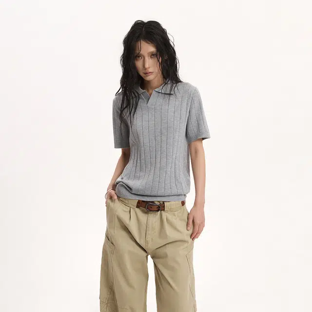NEVER RULE vcleanfitvintagePolo