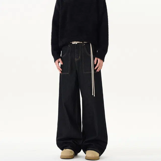 NEVER RULE vintagecleanfitbaggy