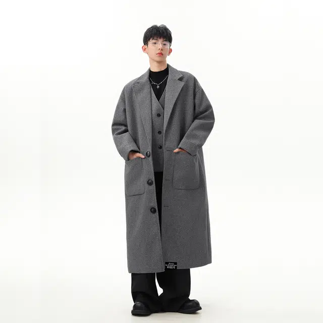 WHELVE KIRHNE Detachable Long Coat