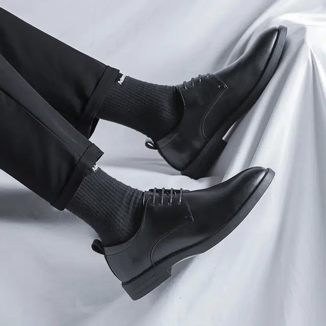 罗蒙 超纤皮 时尚舒适 简约百搭 休闲鞋 男款