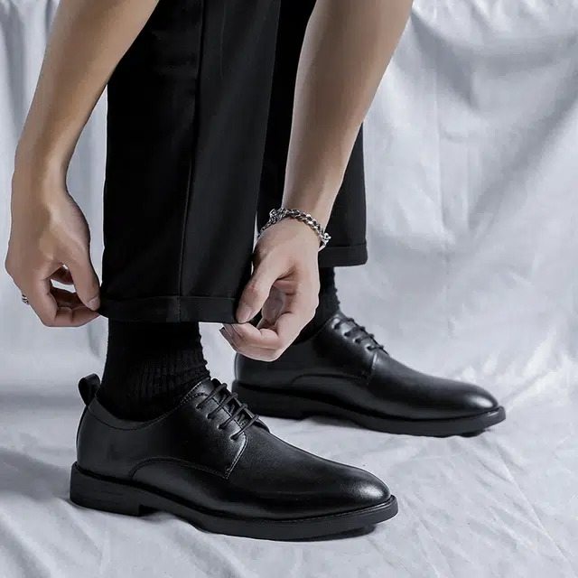 罗蒙 超纤皮 时尚舒适 简约百搭 休闲鞋 男款