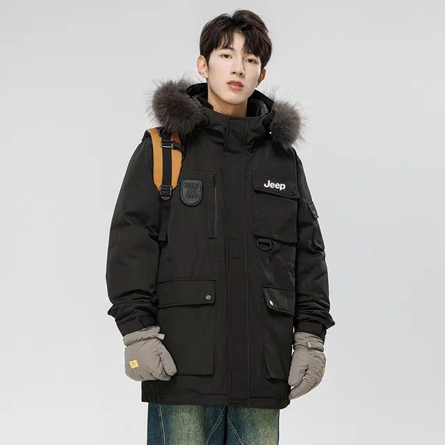 Jeep Down Jacket Hoodie