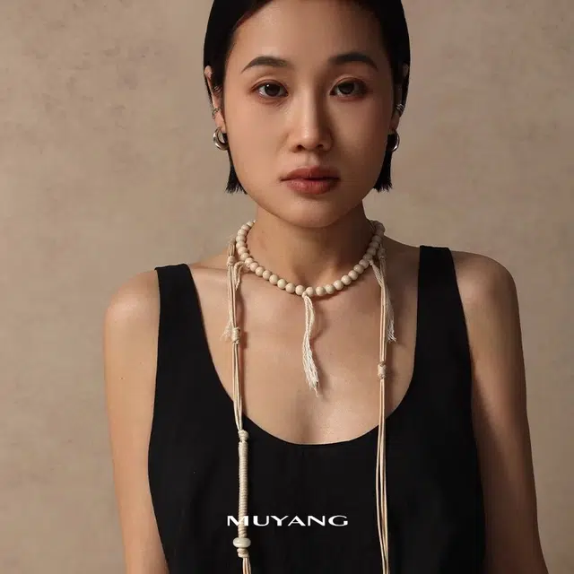慕阳 素界长款毛衣链 小众轻奢简约高级感双层叠戴设计 个性时尚气质优雅复古清冷氛围感 日常经典百搭 精美礼盒 好运 树脂 项链 女款