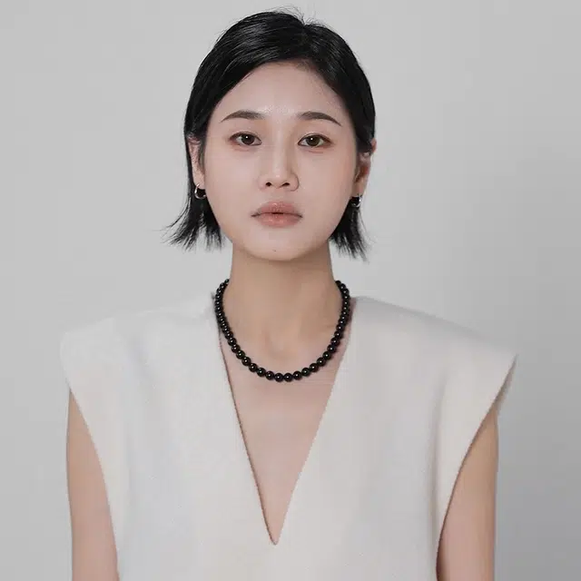 慕阳 黑晶可调节锁骨链 新中式小众简约清冷轻奢高级感设计 日常通勤精致百搭氛围感 个性时尚优雅大气 精美礼盒 好运 玛瑙 项链 女款