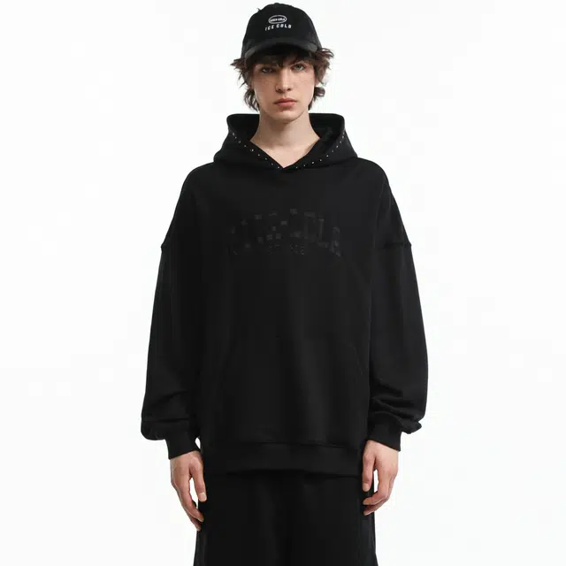 Coca-Cola Logo Embroidered Hoodie