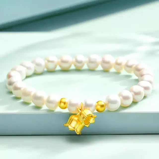 铃兰花开 淡水珍珠 手串 女款