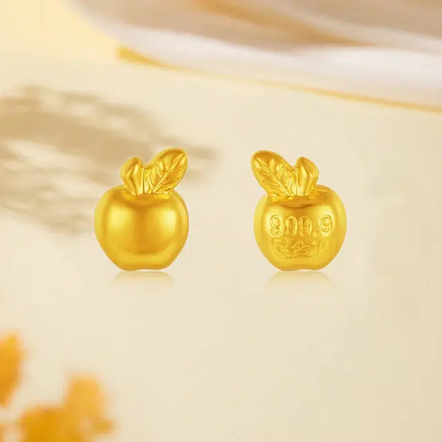金嘉福 财富储蓄小金库创意个性设计高级感平安夜氛围感#好运 足金 按克计价 摆件 男女同款情侣款