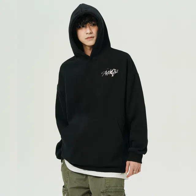 UNthemed Logo Embroidered Hoodie