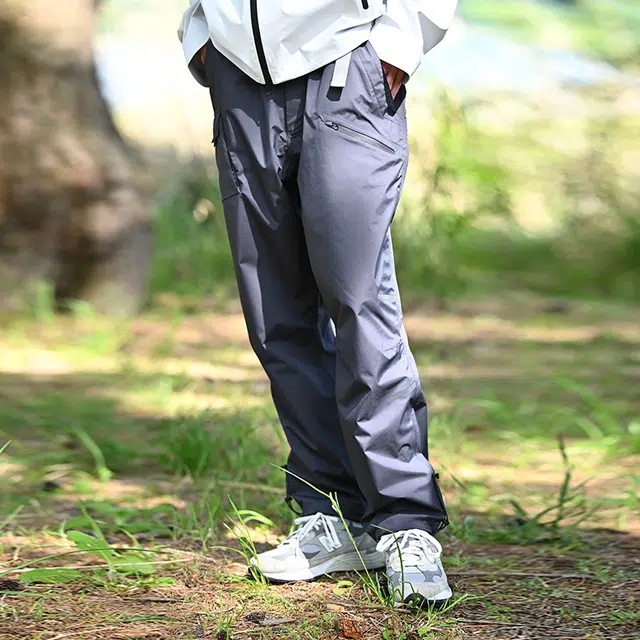 山系 防水透气工装柔软舒适休闲裤 男女同款 深灰色