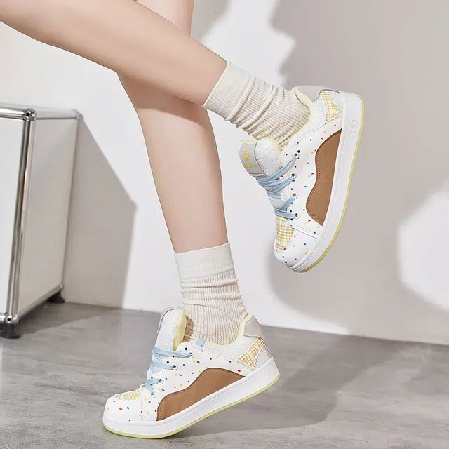 八哥 小众可爱风 百搭时尚 潮流 防滑耐磨透气 低帮 板鞋 女款