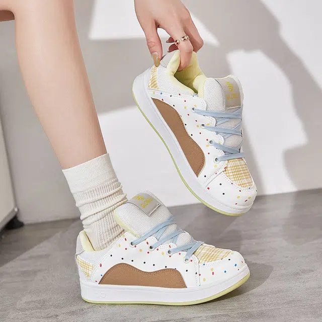 八哥 小众可爱风 百搭时尚 潮流 防滑耐磨透气 低帮 板鞋 女款