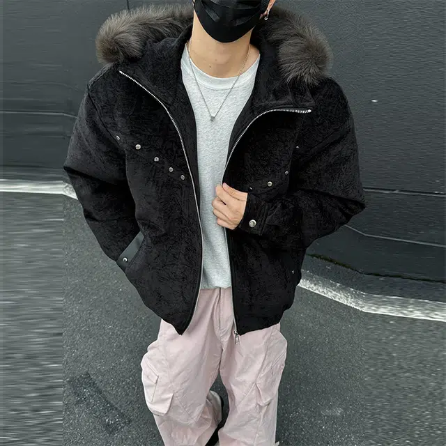 PAEFA Cleanfit Chenille Puffer Jacket