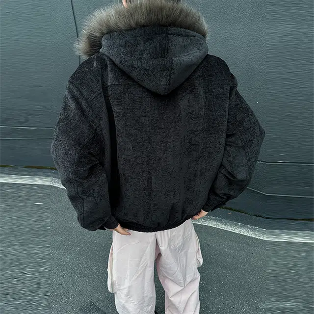 PAEFA Cleanfit Chenille Puffer Jacket