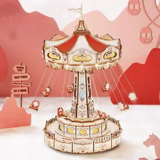 萌吉码 空中飞椅 其他拼装模型