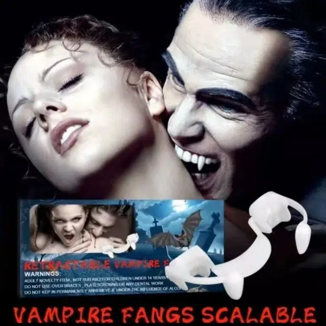 萌吉码 节伸缩假牙吸血鬼 创意/整蛊玩具