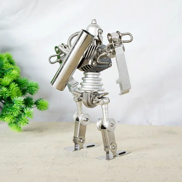 萌吉码 全金属机器人手脚可动 静态模型