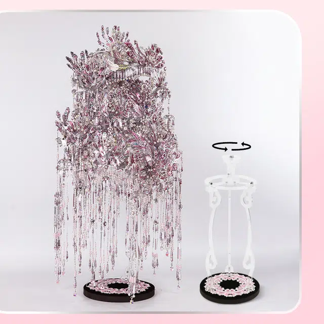 萌吉码 鎏银凤冠 其他拼装模型