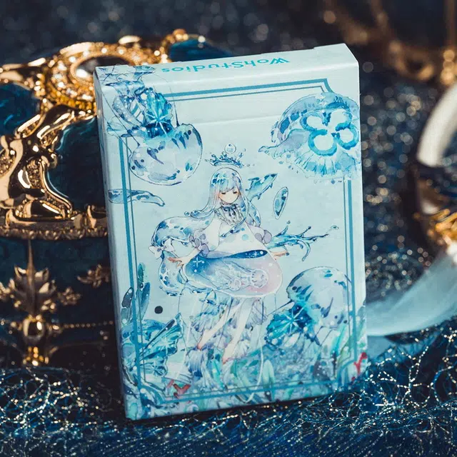 汇奇花切 海的女儿 扑克