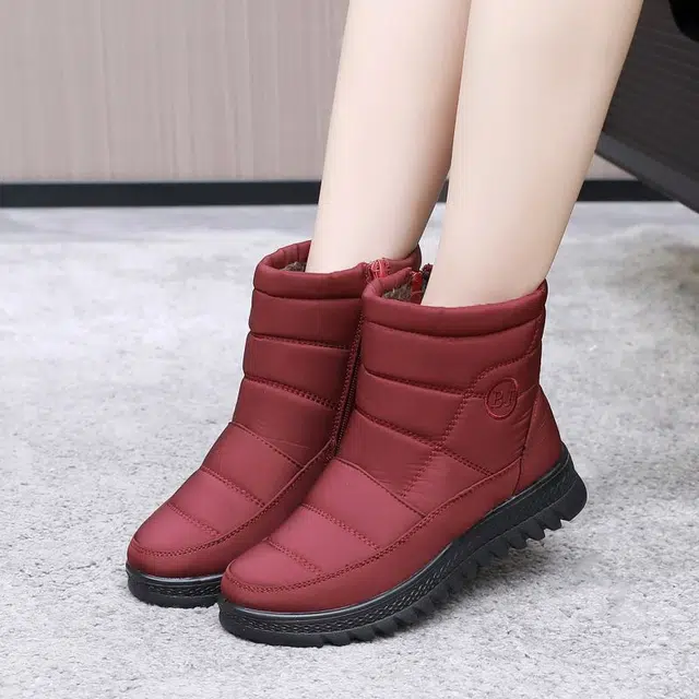 意利船长 棉布 保暖 时尚潮流 短筒 雪地靴 男女同款