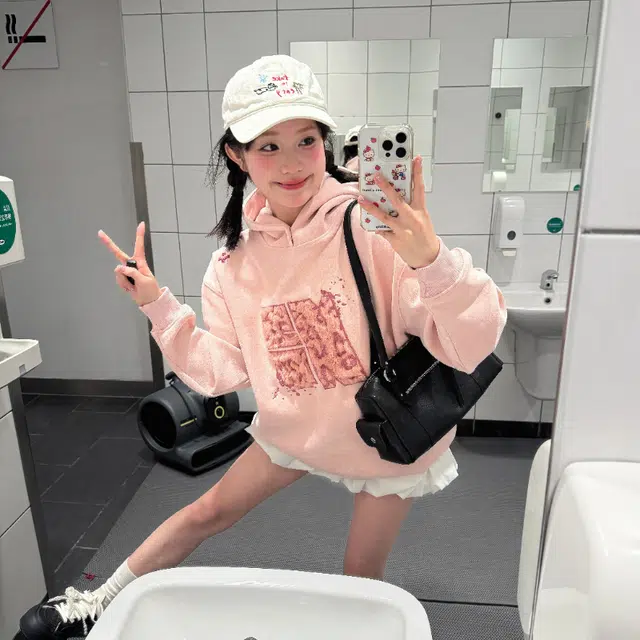 尚先生 草帽可爱小狗椰树涂鸦刺绣简约百搭大头围显脸小户外遮阳防晒 棉 鸭舌帽 男女同款情侣款
