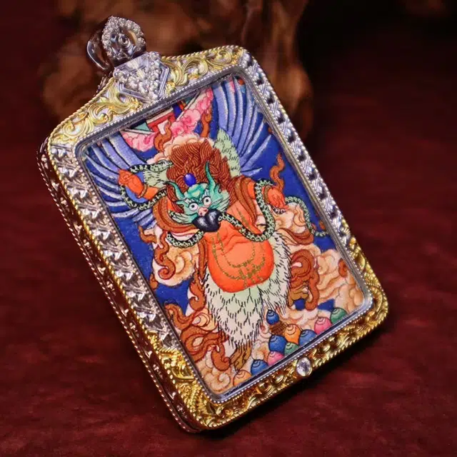 【五路财神来敲门】 玉临门 升职加薪  高薪长伴  事业有成  福录吉样平步青云复古民族风手工绳#好运 合金 项链 男女同款情侣款