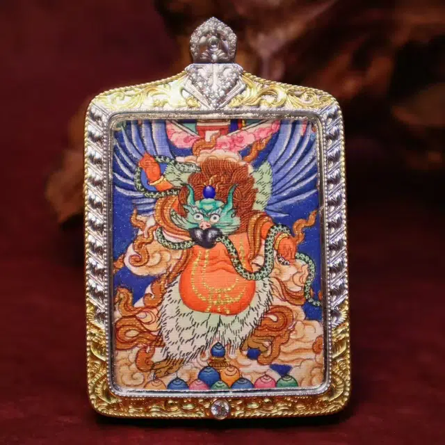 【五路财神来敲门】 玉临门 升职加薪  高薪长伴  事业有成  福录吉样平步青云复古民族风手工绳#好运 合金 项链 男女同款情侣款