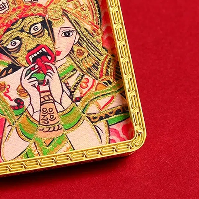 【招财进宝运气好】 玉临门 生肖顺利 本命佛 水逆绝缘体 水逆退散唐卡复古民族风手工绳#好运  合金 项链 男女同款情侣款