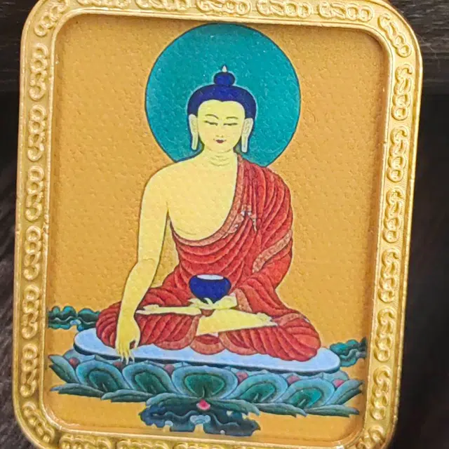 玉临门 生肖顺利 本命佛 水逆绝缘体 水逆退散 福录吉样唐卡复古民族风#好运 合金 项链 男女同款情侣款