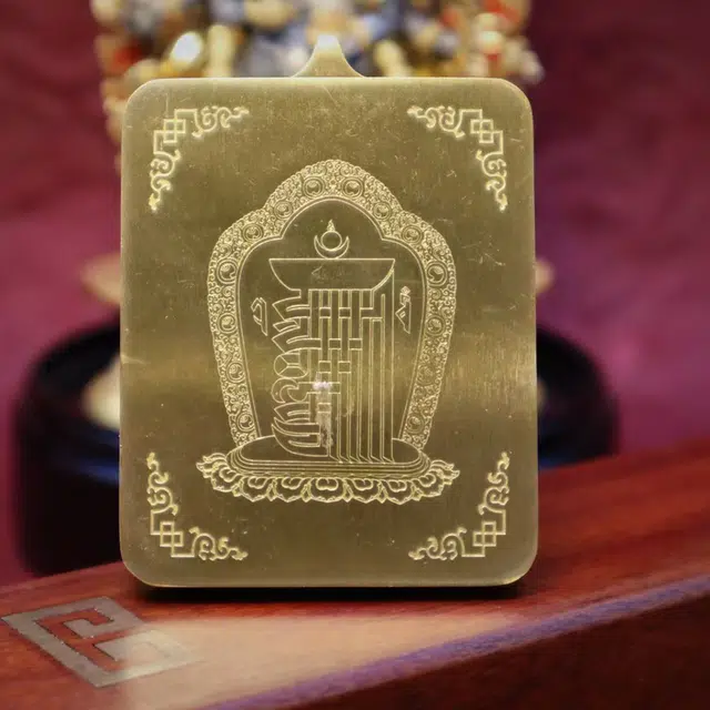 【五路财神来敲门】 玉临门 升职加薪 高薪长伴 事业有成 本命佛平步青云复古民族风#好运 合金 项链 男女同款情侣款