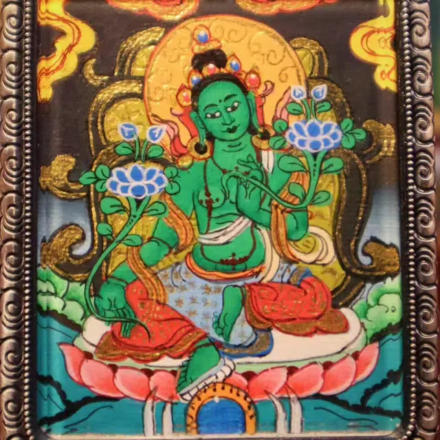 【五路财神来敲门】 玉临门 生肖顺利  本命佛  水逆绝缘体  水逆退散唐卡复古民族风手工绳#好运 合金 项链 男女同款情侣款