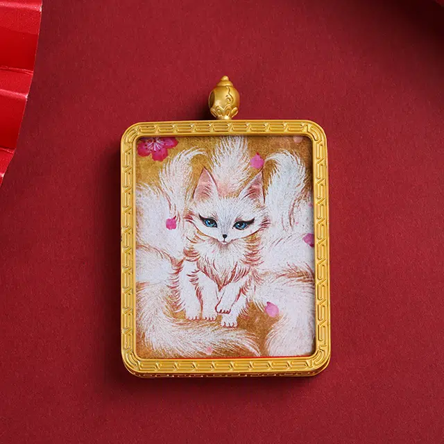 玉临门 【招财进宝运气好】生肖顺利 本命佛 水逆绝缘体 水逆退散唐卡复古民族风手工绳#好运 合金 项链 男女同款情侣款