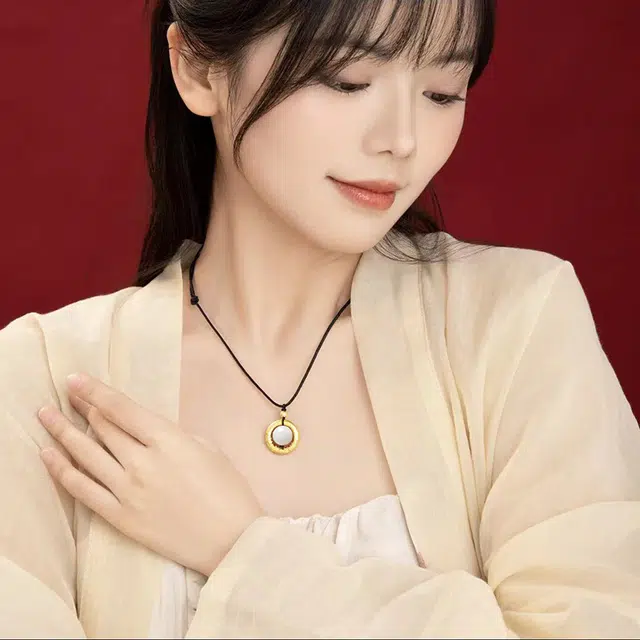 郁馨 中式美学相思豆禅意复古民族风锁骨链简约森系温柔本命年转运 水逆退散考研考试上岸#好运 菩提根 项链 男女同款情侣款