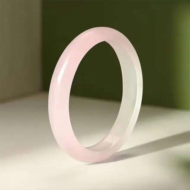 郁馨 新中式简约温柔高级感搭配一步一响贵妃镯套装 浪漫气质白月光古风汉服旗袍恋爱告白清冷感#好运 琉璃 手镯 女款