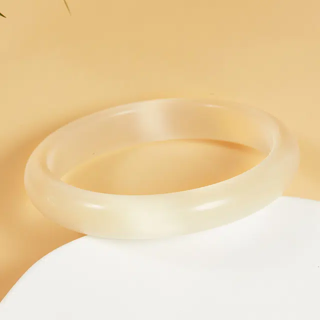 【一步一响青花瓷】 郁馨 新中式贵妃镯复古 貔貅吞金兽念珠简约百搭 轻奢古典冰透清透冷淡风温婉古风旗袍#好运 玻璃猫眼 手镯 女款