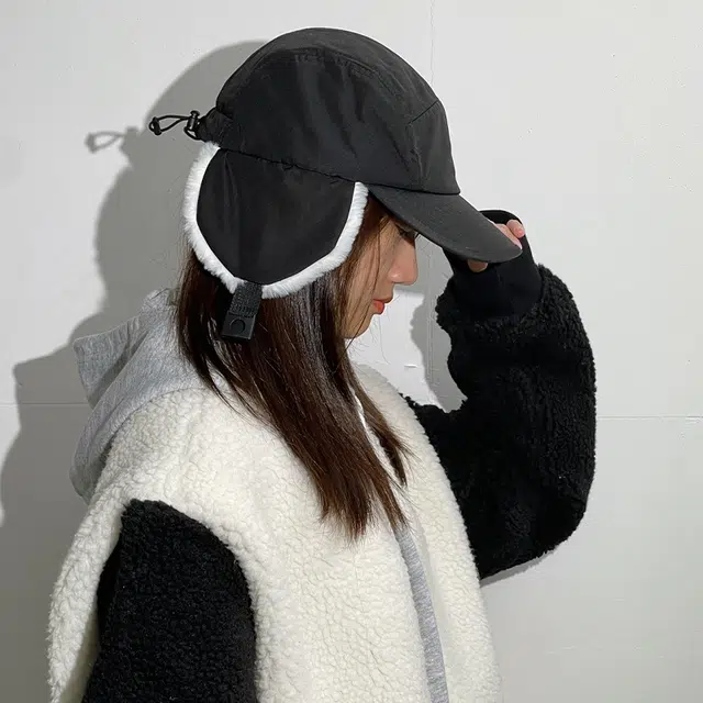 山一丸 冬季骑行加厚保暖帽防风滑雪防寒 鸭舌帽 男女同款情侣款