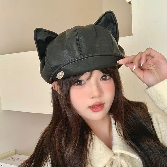 山一丸 甜美可爱 涤纶 帽子 女款