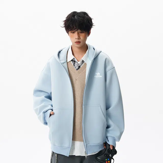 领航骆驼 国潮字母设计感小众百搭宽松日常休闲卫衣 男女同款