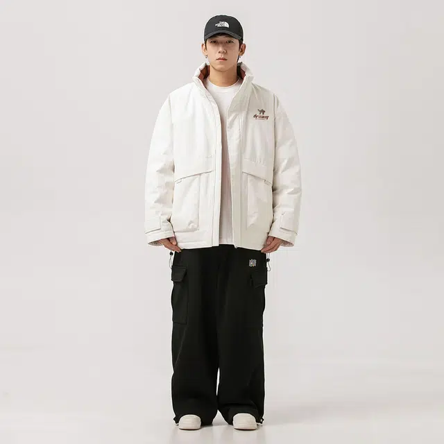 领航骆驼 冬季日常通勤加绒加厚保暖鸭绒三防户外情侣款时尚潮流百搭个性机能    羽绒服  男女同款