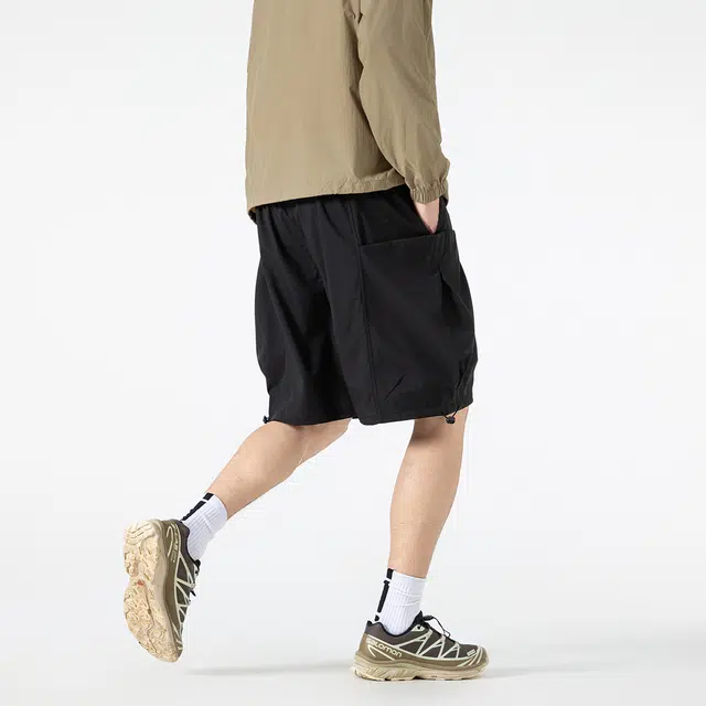 领航骆驼 户外运动潮流百搭休闲短裤 男女同款