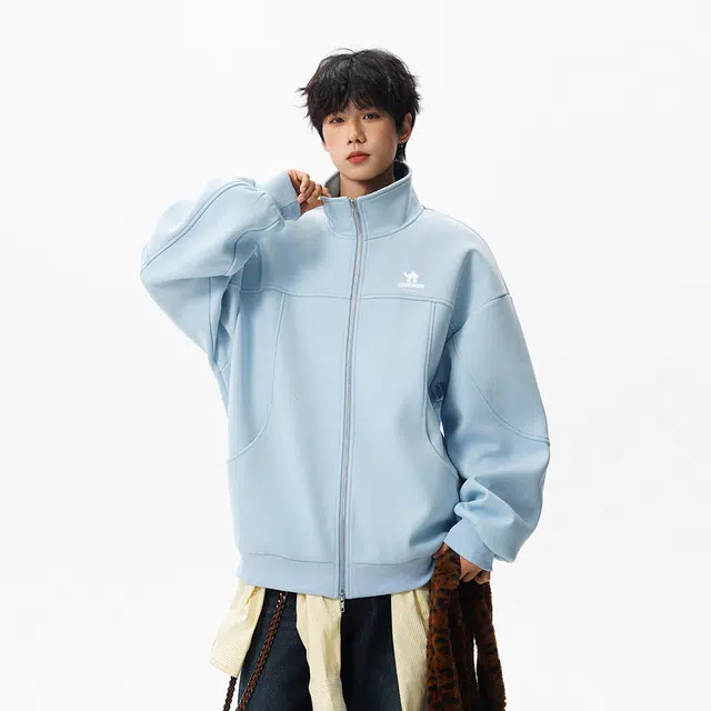 领航骆驼 简约潮流舒适百搭休闲日常通勤潮牌慵懒卫衣 男女同款