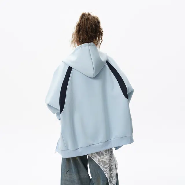 领航骆驼 舒适时尚街头百搭简约潮流休闲复古卫衣 男女同款