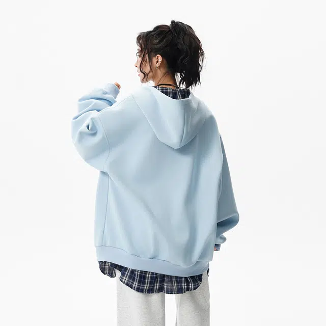 领航骆驼 潮流街头立体百搭舒适简约亲肤柔软日常通勤卫衣 男女同款