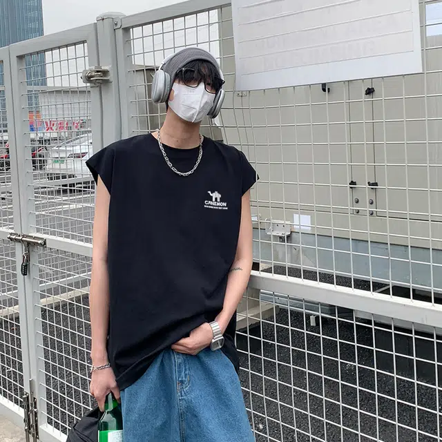 领航骆驼 美式基础运动时尚复古纯棉吸湿排汗透气凉感舒适简约大码宽松坎肩潮牌高街痞帅无袖背心 男女同款