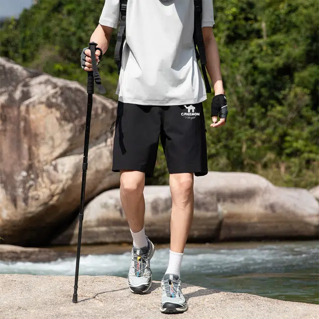 领航骆驼 美式户外运动速干透气百搭潮流休闲短裤 男女同款