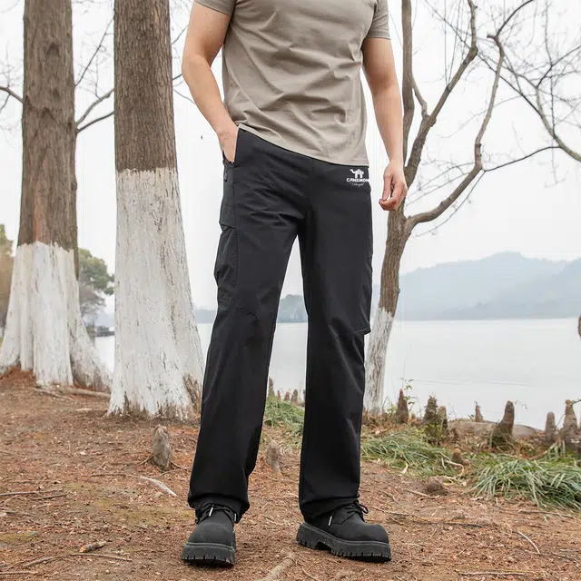 领航骆驼 户外运动登山速干透气百搭潮流休闲裤 男女同款