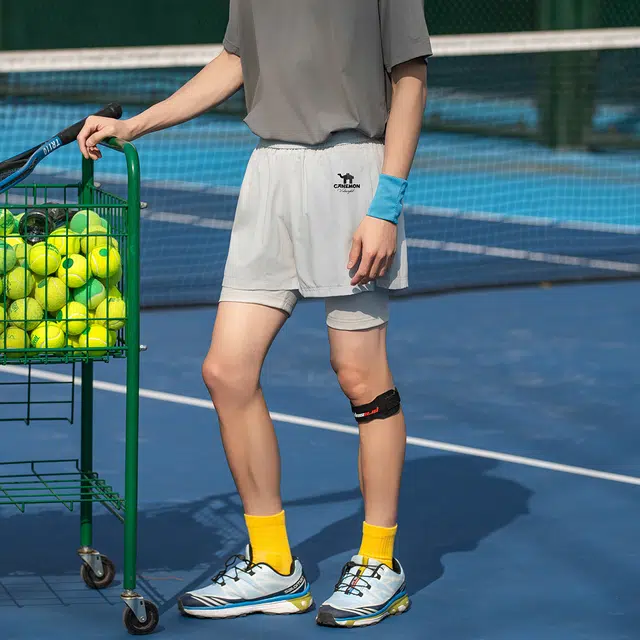 领航骆驼 户外潮流简约时尚个性百搭轻便透气舒适吸湿速干休闲短裤 男女同款